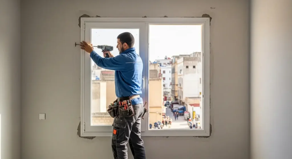 Prix Menuiserie Aluminium à Tanger - Pose menuiserie aluminium à Tanger par un artisan professionnel